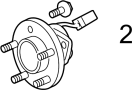 View Wheel Lug Stud Full-Sized Product Image
