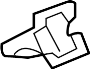 View Clip. Molding. Retainer. (Upper, Lower) Full-Sized Product Image