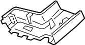 View Interior Rear View Mirror Cover (Upper) Full-Sized Product Image