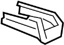 20996457 Seat Track Cover