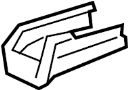 84153257 Seat Track Cover