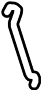 Image of Door Lock Operating Rod (Front) image for your 2019 Chevrolet Sonic   