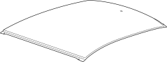 22892336 Roof Panel (Right, Front)