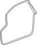 Image of Door Seal (Front, Upper, Lower) image for your 2005 Chevrolet Classic   