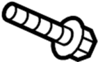 View Bolt. Mount. Transmission. (Rear, Upper, Lower) Full-Sized Product Image