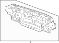 View Rear Body Panel (Front, Rear, Upper) Full-Sized Product Image 1 of 1