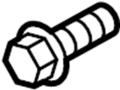 92139101 Bolt. (Rear, Upper, Lower)