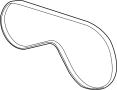 Image of Accessory Drive Belt image for your 2020 Chevrolet Traverse    