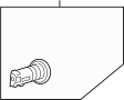 92281672 Cylinder Unit - Locking. Ignition Lock Cylinder.