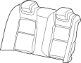 Image of Seat Back Cushion Cover (Rear) image