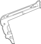 Image of Door Water Deflector (Front) image for your 2020 Chevrolet Sonic   