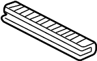 Image of Baffle. (Rear, Upper, Lower). Radiator Support Baffle. image for your 2018 Chevrolet Tahoe    