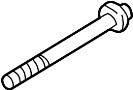 11516464 Lateral Arm Bolt (Rear, Lower)