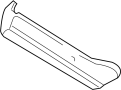 Image of Seat Track Cover (Front) image for your 2017 Chevrolet Equinox   