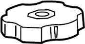 View Brake Master Cylinder Reservoir Cap Full-Sized Product Image