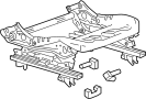 13506152 Seat. Frame.