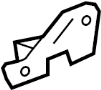 Image of Body A-Pillar Reinforcement Bracket (Front, Upper, Lower) image for your 2019 Chevrolet Trax   