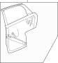 Image of Door Shell (Rear) image for your 2018 Chevrolet Impala   