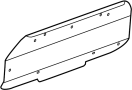 Image of Fuel Tank Shield image for your 2022 Chevrolet Express 3500   