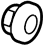 View Suspension Control Arm Nut (Rear, Upper, Lower) Full-Sized Product Image