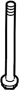View Suspension Crossmember Bolt (Front, Rear) Full-Sized Product Image