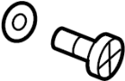 View Engine Coolant Bleeder Screw. Radiator Drain Plug. Vent valve.  Full-Sized Product Image