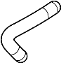 View Hose. Line. Coolant. Turbocharger.  Full-Sized Product Image