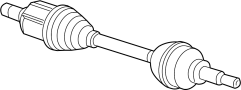 View Axle Assembly. Shaft Assembly - Wheel Drive (PROC). (Right, Front) Full-Sized Product Image