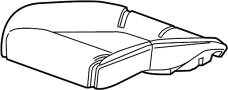 Seat Cushion Pad (Front)
