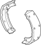 Image of Drum Brake Shoe (Rear) image for your 2006 GMC Yukon XL 2500   