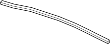 Image of Hood Seal (Rear) image for your 2018 Chevrolet Cruze   