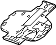 Image of Interior Rear View Mirror Bracket image for your 2023 GMC Sierra 2500 HD Pro Crew Cab Pickup Fleetside  