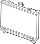 Image of Radiator image for your 2011 Chevrolet Suburban 2500   