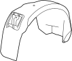 Image of Fender Splash Shield (Front) image for your 2020 Chevrolet Traverse    
