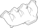 Image of Exhaust Manifold image for your 2020 GMC Sierra 2500 HD Base Extended Cab Pickup Fleetside  