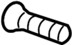 View Wheel Lug Stud Full-Sized Product Image