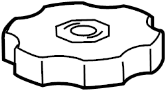 View Brake Master Cylinder Reservoir Cap Full-Sized Product Image