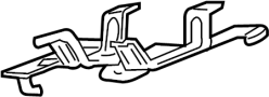 Bracket. Module. Heater. Control. Occupant. A bracket for a air bag.