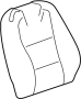 23162170 Seat Back Cushion Cover
