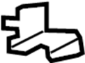 92230451 Seat Frame Bracket (Rear)