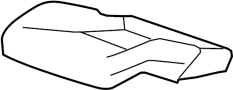 23161547 Seat. Cover. Cushion.