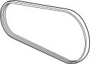 12657723 Accessory Drive Belt