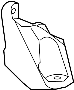 View Engine Mount Bracket (Front, Rear, Lower) Full-Sized Product Image 1 of 3