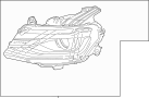 84364824 Headlight Assembly