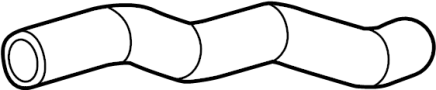View Radiator Coolant Hose (Upper) Full-Sized Product Image 1 of 4