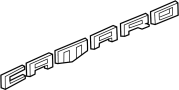 View Fender Emblem Full-Sized Product Image