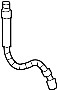 Image of Hose. Brake. (Rear). A flexible Hose. image for your 2021 Chevrolet Camaro 6.2L V8 A/T LT1 Coupe 