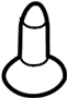 View Bolt. Screw - RD WA HD 6 - LOBE W/SHLDR.  Full-Sized Product Image