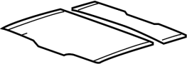 View Convertible Top Stowage Compartment Lid Decal Full-Sized Product Image