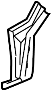Image of Body A-Pillar Reinforcement (Front, Upper) image for your 2019 Chevrolet Spark   